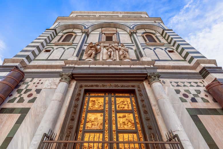 Entrance of the Florence Baptistery