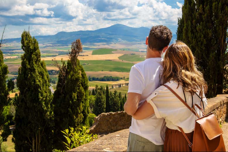 Admire the views of Monteriggioni 