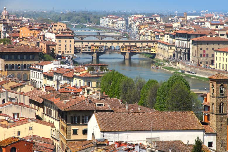 Views from Piazzale Michelangelo
